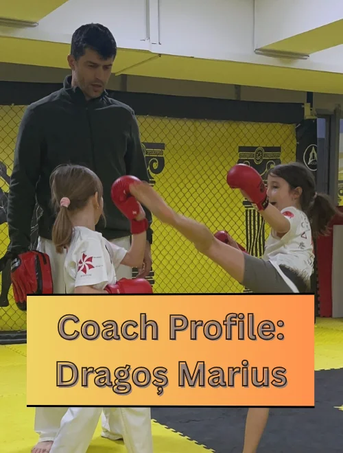 Coach Profile: Dragoș coordonatorul grupei de karate pentru copii
