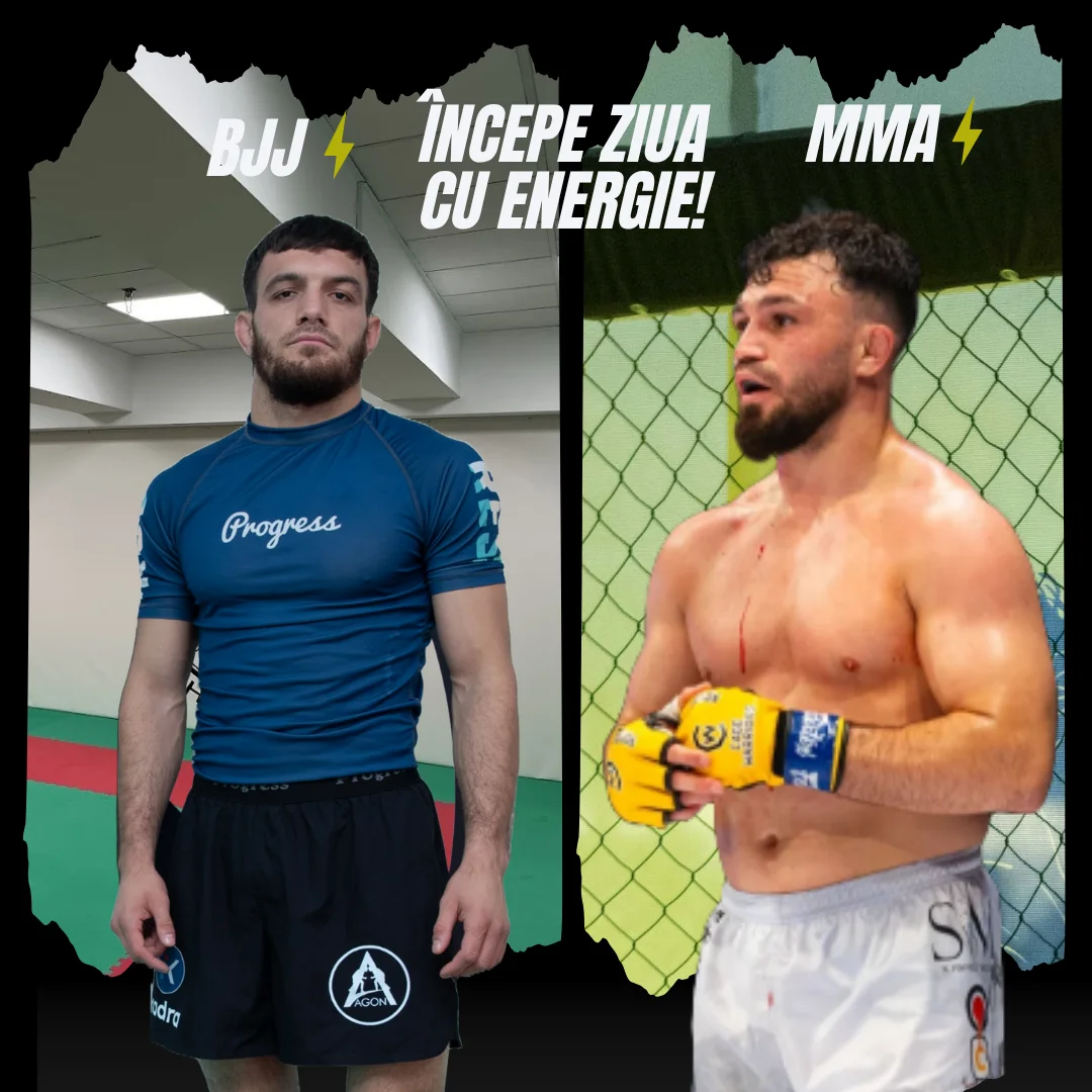 Începe ziua cu energie! BJJ și MMA.